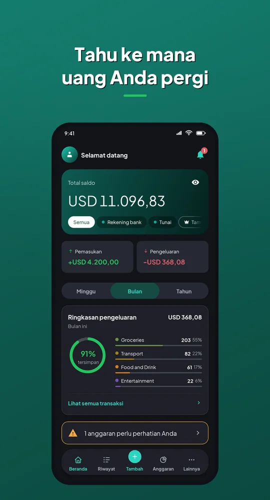 Coinly Play Store screenshot in Bahasa Indonesia